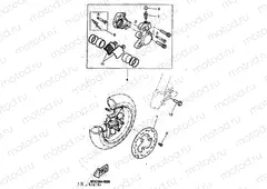 FRONT BRAKE CALIPER