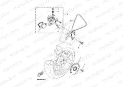 FRONT BRAKE CALIPER