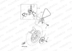FRONT BRAKE CALIPER