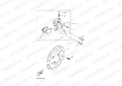 FRONT BRAKE CALIPER