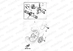 FRONT BRAKE CALIPER