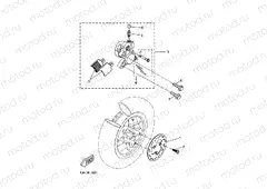 FRONT BRAKE CALIPER