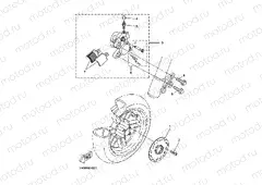FRONT BRAKE CALIPER