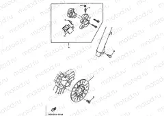FRONT BRAKE CALIPER