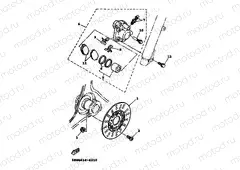 FRONT BRAKE CALIPER