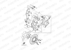 FRONT BRAKE CALIPER