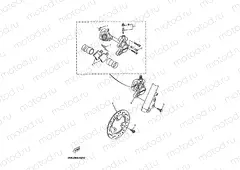 FRONT BRAKE CALIPER