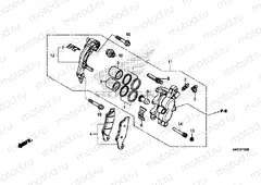FRONT BRAKE CALIPER