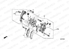 FRONT BRAKE CALIPER