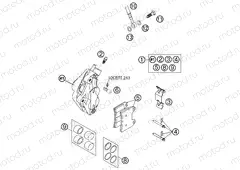 FRONT BRAKE CALIPER