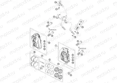 FRONT BRAKE CALIPER