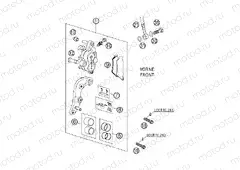 FRONT BRAKE CALIPER