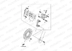 FRONT BRAKE CALIPER