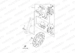 FRONT BRAKE CALIPER