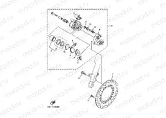 FRONT BRAKE CALIPER