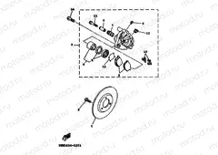FRONT BRAKE CALIPER