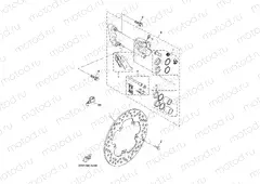 FRONT BRAKE CALIPER