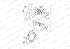 FRONT BRAKE CALIPER