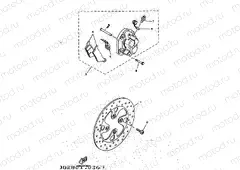 FRONT BRAKE CALIPER
