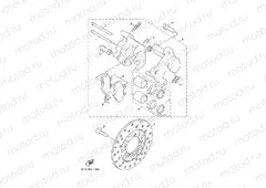 FRONT BRAKE CALIPER