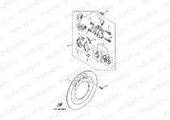 FRONT BRAKE CALIPER