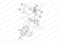 FRONT BRAKE CALIPER