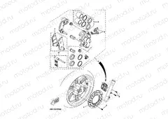 FRONT BRAKE CALIPER