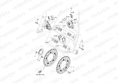 FRONT BRAKE CALIPER