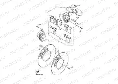 FRONT BRAKE CALIPER