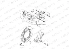 FRONT BRAKE CALIPER