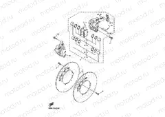 FRONT BRAKE CALIPER