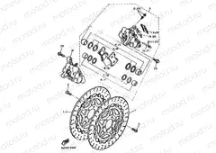 FRONT BRAKE CALIPER