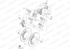 FRONT BRAKE CALIPER