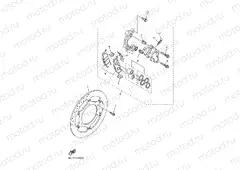 FRONT BRAKE CALIPER