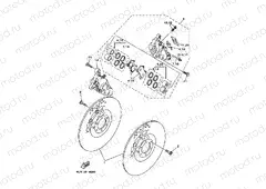 FRONT BRAKE CALIPER