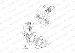 FRONT BRAKE CALIPER