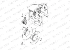 FRONT BRAKE CALIPER