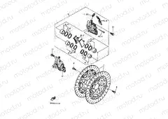 FRONT BRAKE CALIPER