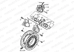 FRONT BRAKE CALIPER