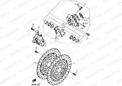 FRONT BRAKE CALIPER