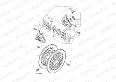 FRONT BRAKE CALIPER