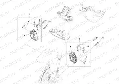 Front brake caliper