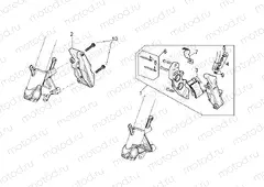 Front brake caliper