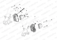 Front brake caliper