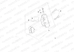 Front brake caliper
