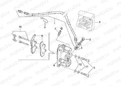 Front brake caliper