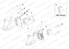 Front brake caliper