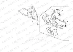 Front brake caliper