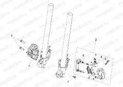 Front brake caliper