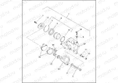 FRONT BRAKE CALIPER